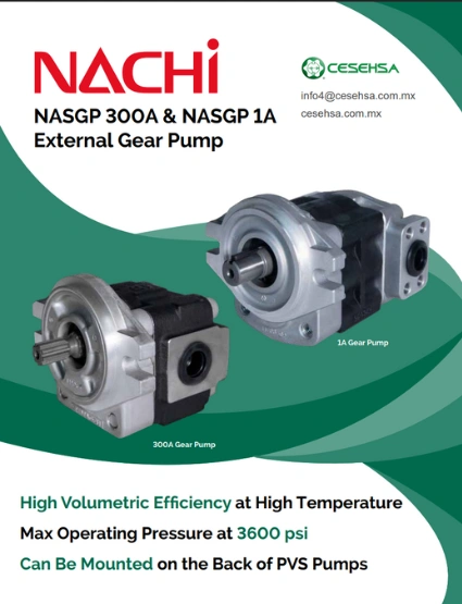 Brochure de las bombas de Engranes NASGP