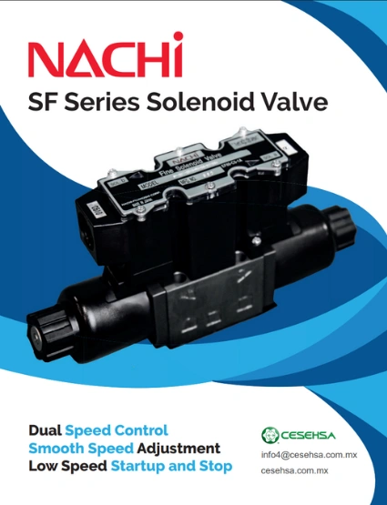 Brochure de la serie SF de las valvulas de solenoide
