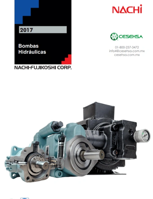 Catalogo completo de Bombas Hidraulicas Nachi