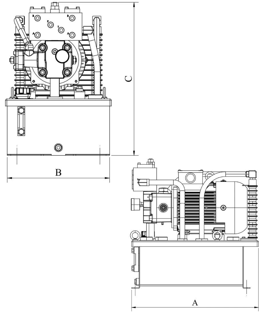 Características de Unidades Hidráulicas Personalizadas CESEHSA