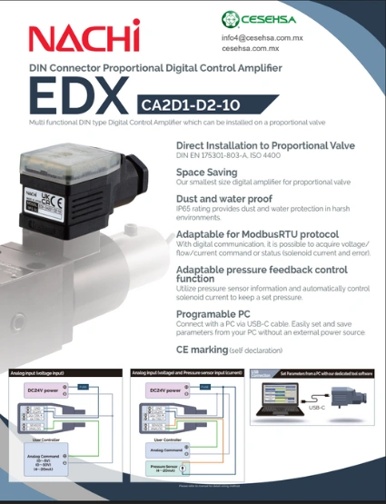 Brochure de la serie EDX