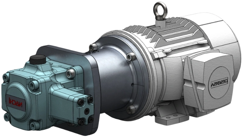 Render de Bombas de paletas Nachi