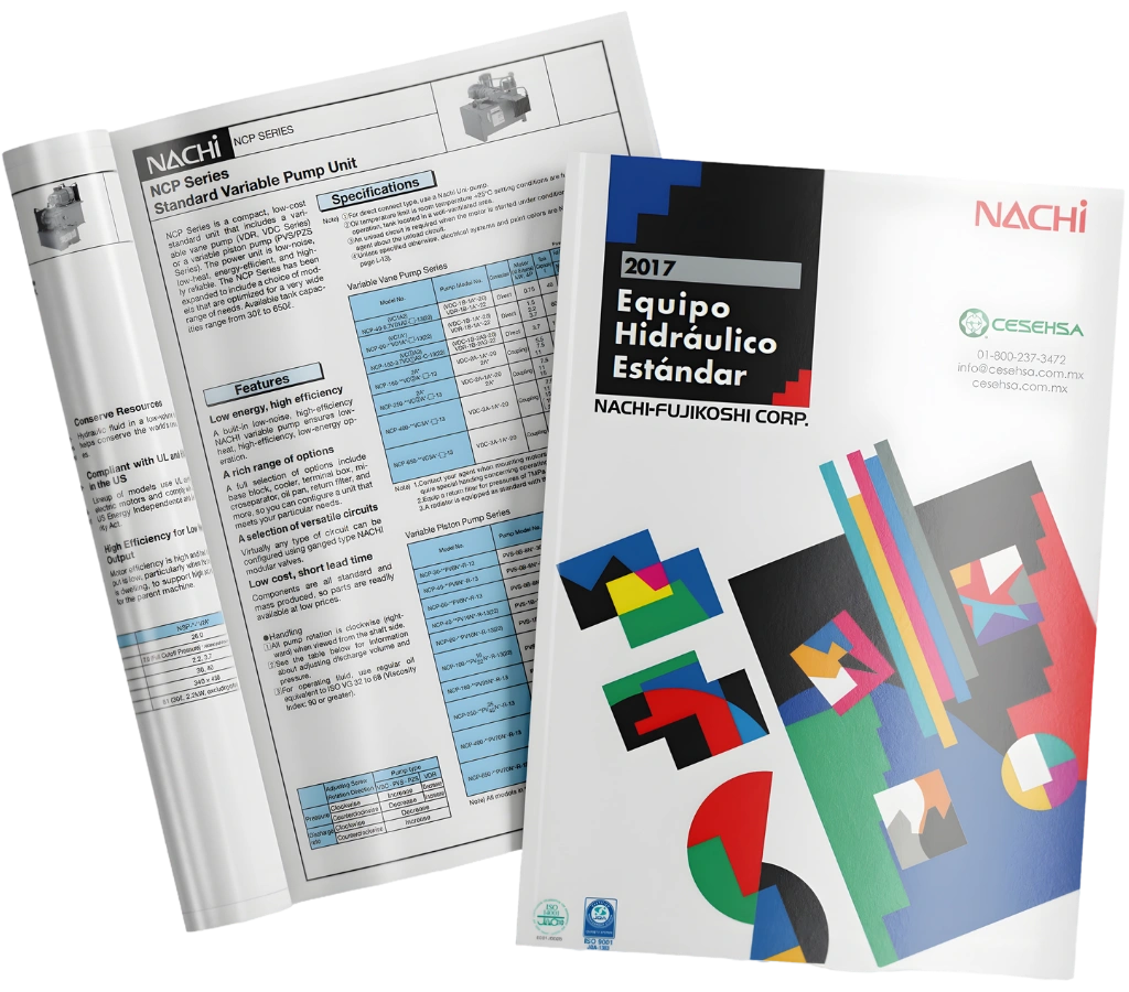 Catalogo completo PDF Unidades Hidraulicas